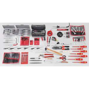 Ensemble d'outils électroniques Facom de 144 pièces pour mesures métriques et impériales - Product Image 1