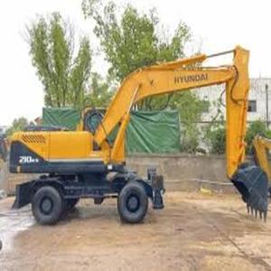 Excavatrices sur roues d'occasion avec garantie d'un an, composants Liyuan, faible consommation de carburant, à vendre - Product Image 3