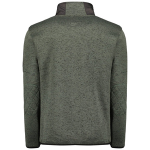 Tendance fermeture éclair polaire matelassée coupe moderne veste pour hommes Indemand respirant vêtements d'extérieur veste polaire avec logo personnalisé - Product Image 3