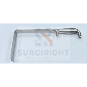 Doyen Retractor, instrumento quirúrgico Manual de acero inoxidable de alta calidad modificado, certificado CE, uso hospitalario, SurgiRight - Product Image 3