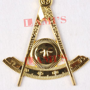 งานฝีมืออัญมณีจากคอเสื้อเข็มทิศรูปสี่เหลี่ยมขนมเปียกปูนและดวงอาทิตย์ที่กำหนดเอง - Product Image 2