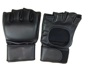 Nouveauté Vente en gros 2026 Vente directe d'usine Gants de MMA en cuir d'extérieur Demi-doigts Bracelet de poignet réglable Personnalisable Unisexe - Product Image 4