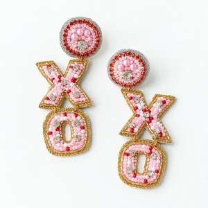 Elegant Leaf Pattern <b>Stud</b> Earrings Customized Design Women Stylish Lightweight Great by MD Handicrafts Party - Product Image 5