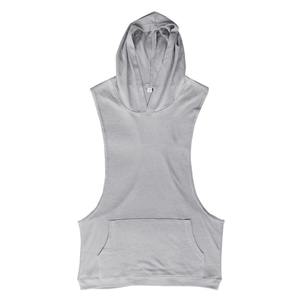 Débardeurs à capuche col en V taille XL pour hommes 100% coton Séchage rapide Formelle Styles d'entraînement Imprimé Décoration Hip Hop Tissage tricoté - Product Image 3