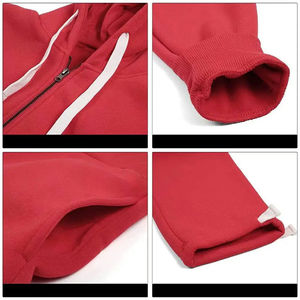 Conjunto Deportivo Informal Personalizado para Hombre, Sudadera con Capucha y Pantalones de Dos Piezas, Transpirable, Estampado, de Spandex/Algodón, para Escalada al Aire Libre, Talla Grande - Product Image 4