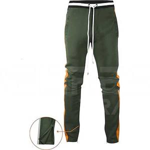 Pantalones Deportivos de Lona de Algodón para Hombre, de Alta Calidad, Estilo Casual, para Fitness, Correr, Ajustados, Rectos, Transpirables, con Cordón - Product Image 3