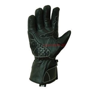 Gants de course de motocross avec protection des mains en cuir pour les sports de moto - Product Image 1