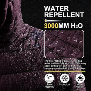 Abrigo acolchado con capucha para hombre para todas las estaciones, chaqueta cálida y ligera con aislamiento, viajes en la nieve, senderismo, OEM/ODM, chaqueta personalizada al por mayor - Product Image 4