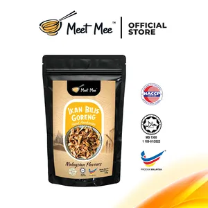 ปลาแอนโชวี่ทอดกรอบรสเผ็ด อิกันบิลิส โกเรง-ฮาลาล อาหารทะเลขบเคี้ยว - Product Image 5