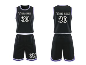 Vente en gros de vêtements de sport en polyester 100% personnalisés uniformes de basket-ball pour hommes respirants logo de haute qualité sublimé aux États-Unis bon marché - Product Image 3