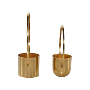 Great Quality In Reasonable Price Best Quality Durable Metal Planters Set Of 2 With Customized Color And Size <b>For</b> Home Hotels - Product Image 6