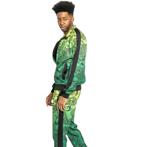 Survêtement à sublimation personnalisée de haute qualité Survêtement à sublimation camouflage pour homme Ensemble de jogging deux pièces personnalisé sublimé - Product Image 3
