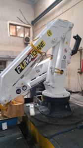 High Load Moment 3 Ton Capacity Mini <b>Crane</b> for Shipyard Company Hydraulic Knuckle Boom Folding Design New Pump for Marine Deck - Product Image 3