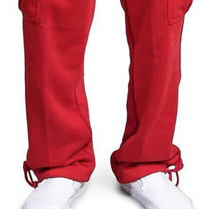 Pantalons de survêtement décontractés pour hommes, taille haute élastique, poids lourd, respirants, en toile polaire, pantalons de jogging, séchage rapide, coton écologique - Product Image 2