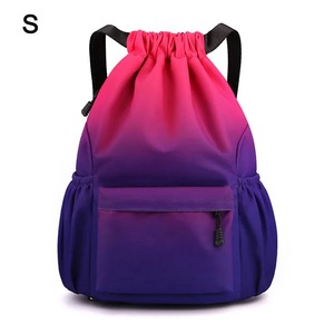 Sac à dos coloré de grande capacité avec cordon de serrage Vêtements de softball pour hommes et femmes Sac de sport imperméable pour le basket-ball Cyclisme Natation - Product Image 4