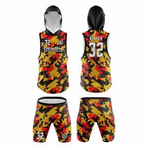 Venta al por mayor de ropa de fútbol americano personalizada de secado rápido transpirable 7v7 equipo de compresión sublimada logotipo nombre Número impresión estilo conjunto - Product Image 1