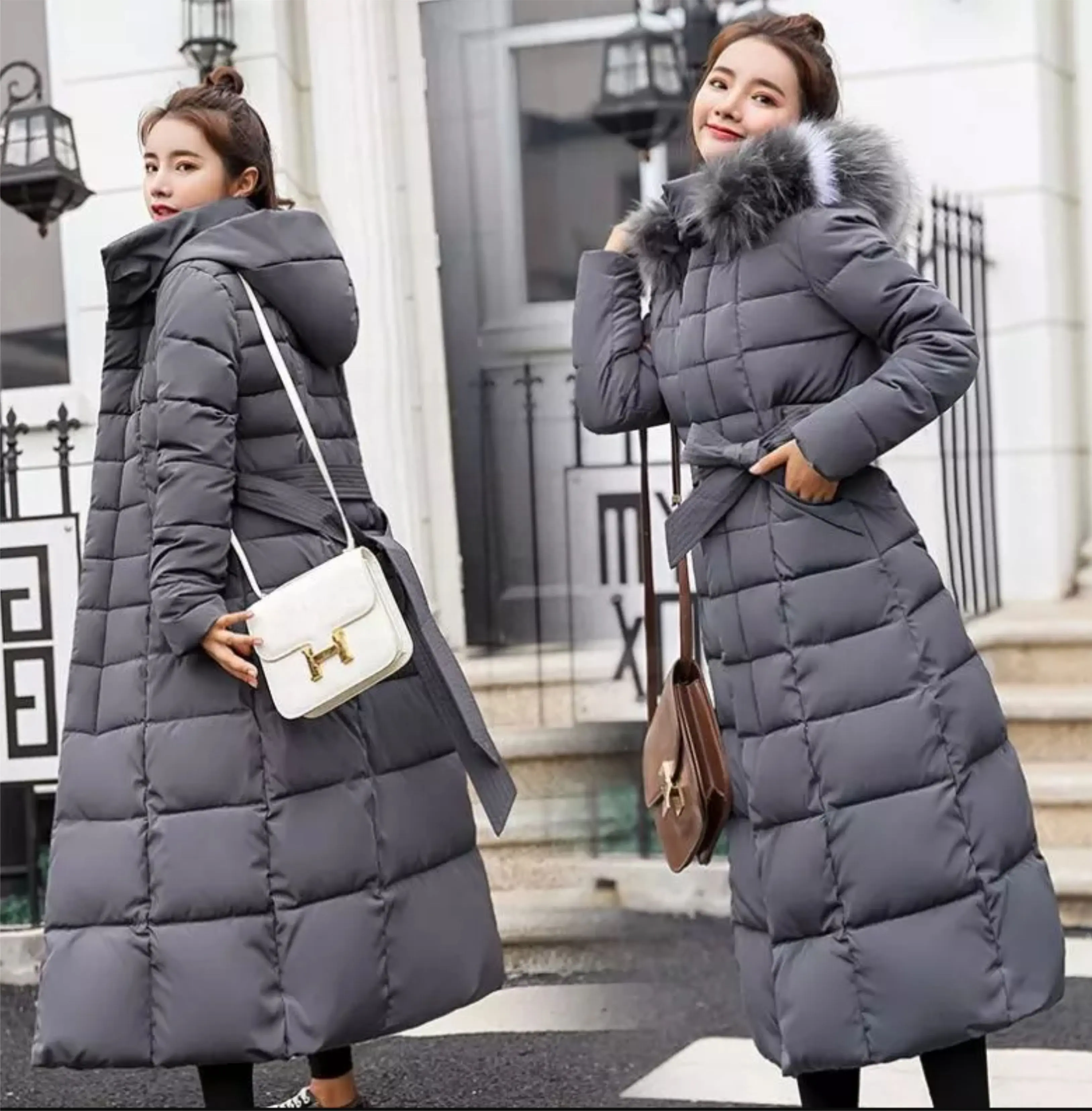 Women Long Winter Coat For Colder Women Jacket Cotton Padded Warm Thicken Ladies Coats Parka Womens Jackets