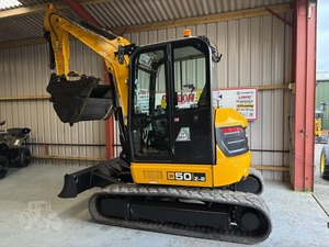รถขุดไฮดรอลิกขนาดเล็ก JCB 50Z2 แบบตีนตะขาบ สำหรับงานก่อสร้างในฟาร์ม - Product Image 3