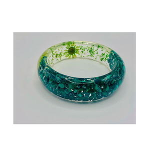 Nueva joyería, brazalete de resina, brazalete hecho a mano para fiestas, brazalete con el mejor precio y al mejor precio, artesanía natural, muestra gratis - Product Image 6