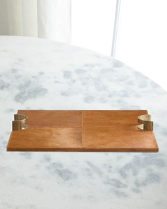 Bandeja para servir con forma y diseño únicos, elegante bandeja hecha a mano para aperitivos de té, perfecta para el hogar, la cocina y el uso en la Mesa - Product Image 4