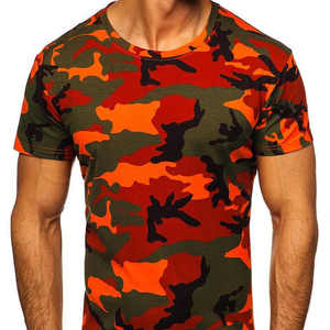 La camiseta de sublimación profesional al por mayor de ropa con logotipo personalizado para hombre más vendida hecha de material de poliéster/algodón - Product Image 2