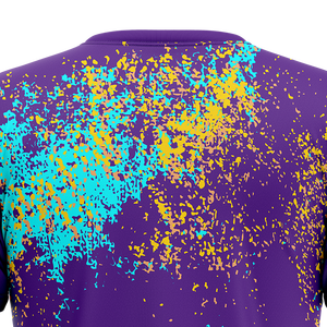 เสื้อยืดโพลีเอสเตอร์แบบนุ่มใส่สบายใส่ได้พอดี100% กีฬาลำลองโลโก้ตามสั่ง - Product Image 3