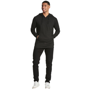 Streetwise <b>Mens</b> <b>Hoodie</b> Soft Fleece Warm Layer Smooth Touch Flexible Motion Clean Modern Profile Durable Stitch OEM ODM Wholesale - Product Image 4