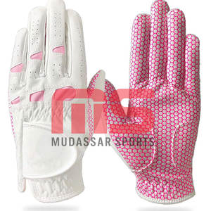 Gant de golf en cuir Cabretta souple et respirant avec logo personnalisé à couleurs personnalisées Gant d'accessoires de golf pour hommes et femmes gauchers - Product Image 1