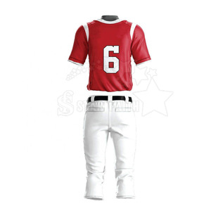 Uniforme de Béisbol de Poliéster Transpirable de Alta Calidad Hecho a Medida, Ropa Deportiva para Hombre, Venta Caliente - Product Image 2