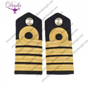 Épaulettes d'épaule U.s. Marque d'épaule souple marine Senior Chief E8 Top Vente Épaulette en tissu brodé Prix de l'insigne à coudre - Product Image 4