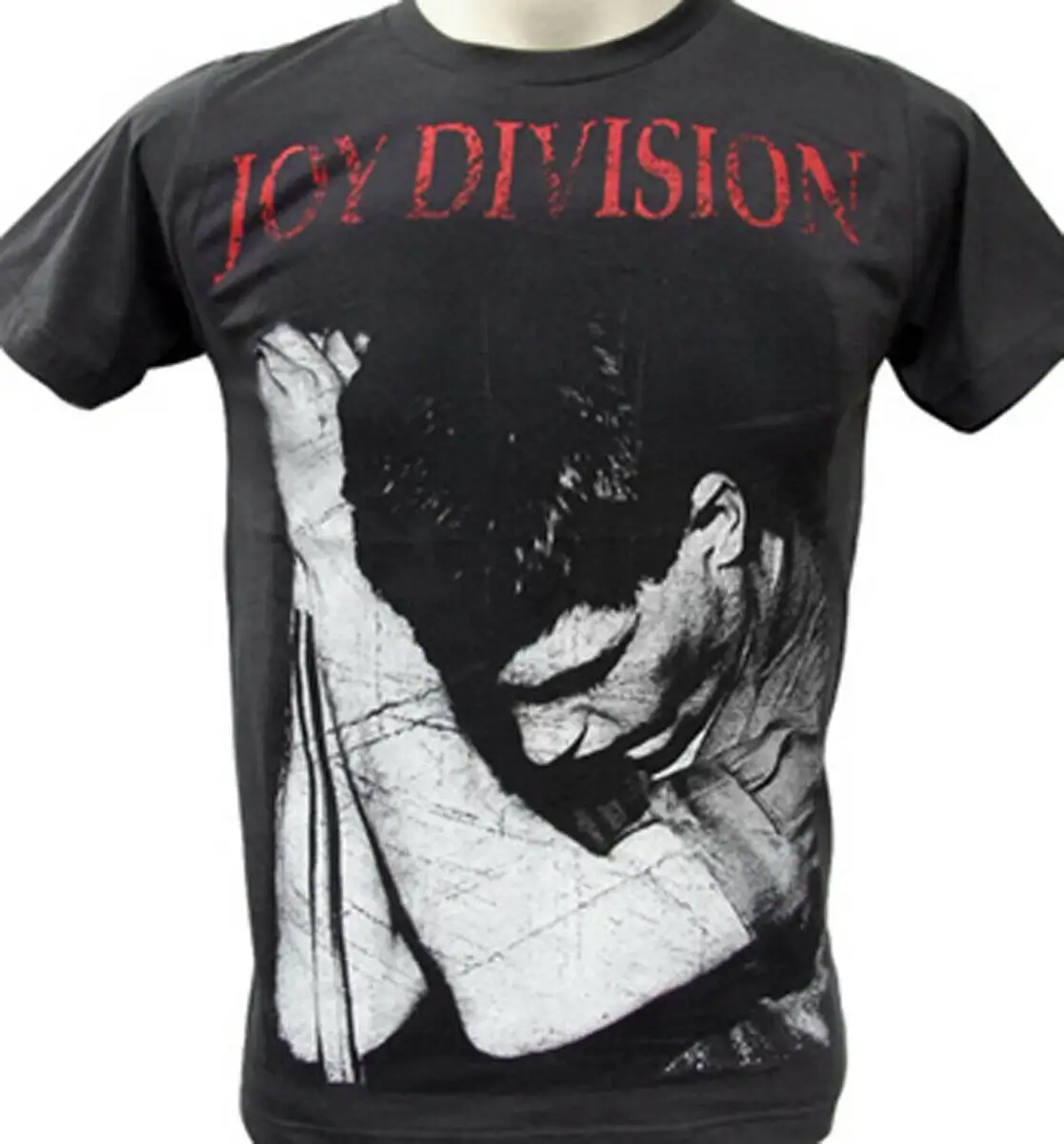 Joy Division IAN CURTIS THigh Quality 100% Cotton Plus Size Men's T-Shirts Custom Print Wholesale tee vintage t shirt