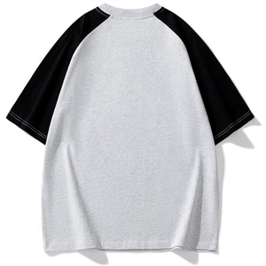 เสื้อยืดแขนสั้นลำลองสำหรับผู้ชาย, เสื้อยืดผ้าฝ้าย100% พิมพ์ลายดิจิตอลป้องกันการพองเป็นแผ่น W4-511 - Product Image 5