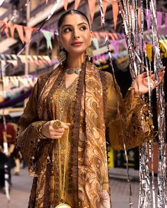 Bonitos trajes étnicos paquistaníes de diseñador de AJM Trade House 1044 - Product Image 5