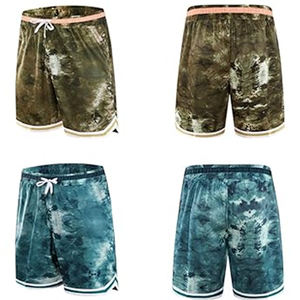 Quick Dry Breathable Woven Nylon Spandex Workout <b>Jogging</b> Gym Fitness Sport Elastic Waist Solid Athletic <b>Mens</b> Running <b>Shorts</b> - Product Image 6