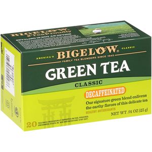 Bigelow <b>Tea</b> Classic Green <b>Tea</b>, Decaffeinated <b>Tea</b>, Decaf Green <b>Tea</b>, Count <b>Box</b> (Pack of 6), 120 Total <b>Tea</b> Bags - Product Image 6