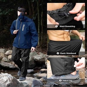 Veste de voile respirante et coupe-vent imperméable pour homme Veste de pluie marine avec capuche Veste de randonnée téléchargée par Dress Sports - Product Image 6