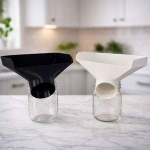 Ensemble d'entonnoirs en acier inoxydable pour un transfert de liquide facile et sans déversement, conception durable, idéal pour la cuisine, le bar et un usage professionnel - Product Image 4