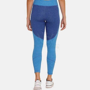 Leggings Deportivos para Mujer, Sin Costuras, Cintura Media, Elásticos, Transpirables, de Secado Rápido, Spandex/Poliéster, Diseño Sólido, Inspirados en el Yoga - Product Image 3