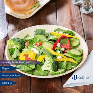 Produits respectueux de l'environnement pour les bols, assiettes et couverts en feuilles de palmier biodégradables de qualité supérieure 2023 - Product Image 2