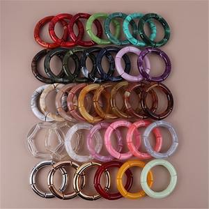 Mode Femmes Résine Bracelet Coloré Simple Style Bracelet Femme Bracelet Résine Décoration En Gros pour la Vente - Product Image 1