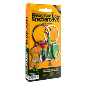 Portachiavi Personalizzati a Tema Giardino, Gadget Promozionali, Moschettoni e Portachiavi - Product Image 2