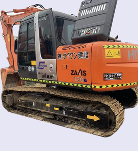 Excavadora de cadenas Hitachi ZX120-6 de 12 toneladas de segunda mano, CE EPR_Germany_Packing, pocas horas de trabajo, rentable - Product Image 1