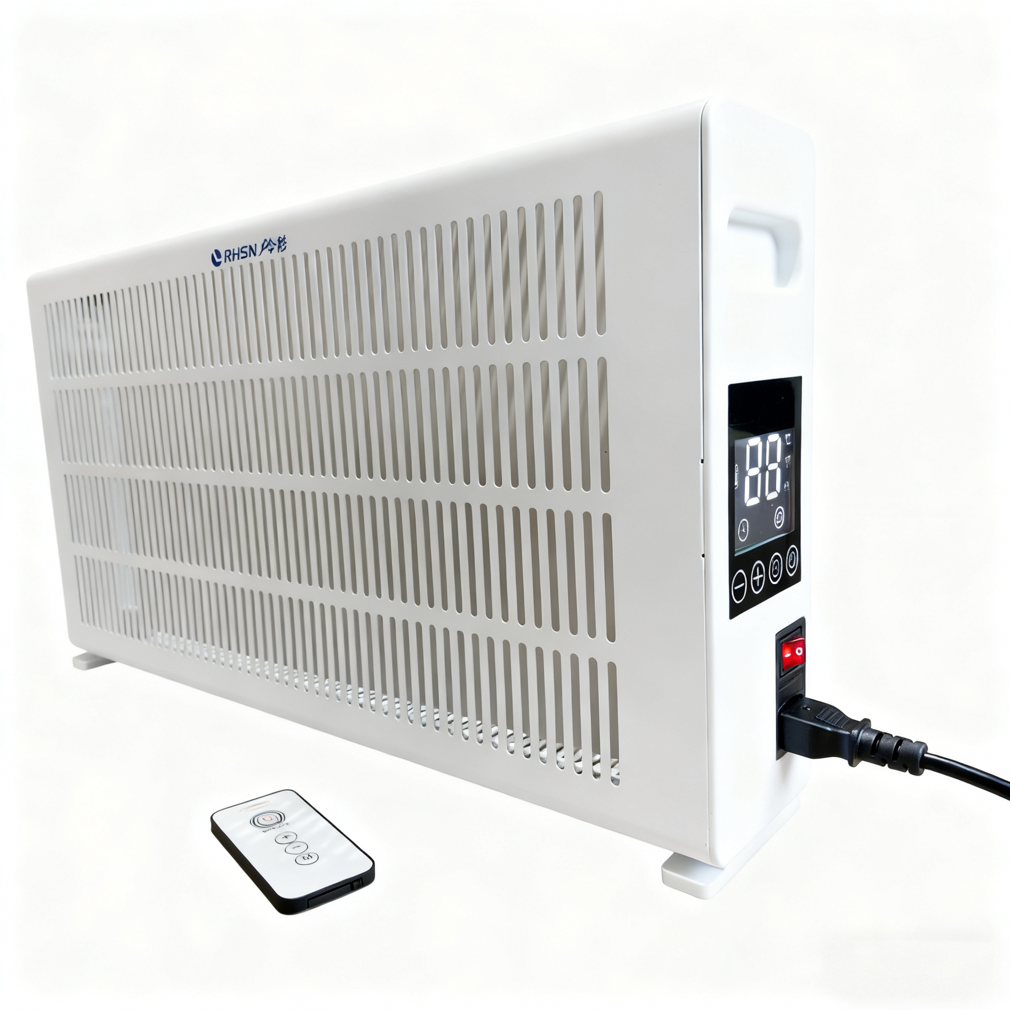 New Smart Far Infrared Heater 1000W Energy Saving Non-Drying Electric Heaters for Indoor Use, Small Space Heater with Remote