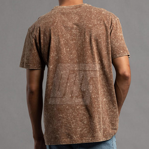 Camisetas Extra Grandes para Hombre con Lavado Ácido, Camiseta Holgada de Moda para un Estilo Casual y Urbano - Product Image 3