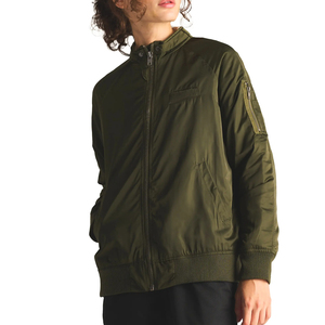 Breathable <b>Lightweight</b> Long Sleeve <b>Ladies</b> Satin Bomber <b>Jacket</b> 2025 New Design Satin Bomber <b>Jacket</b> In Low MOQ - Product Image 3