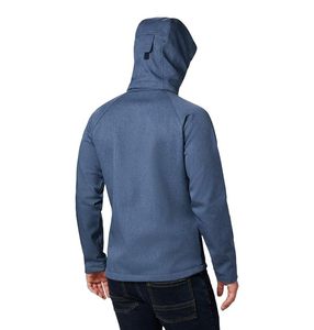 Prix de gros OEM Service personnalisé impression sweats à capuche brodés vestes en polyester softshell pour hommes - Product Image 4