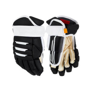 Gants de hockey sur glace en cuir et fibre de carbone personnalisés de haute qualité HI-GLOW SPORTS INTERNATIONAL, paire, flex 52, fermeture à pression pour la vente en gros - Product Image 4