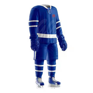 Le plus populaire concevez votre propre logo uniforme de hockey sur glace grande taille pour adulte - Product Image 3