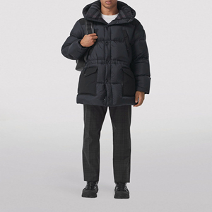 Venta caliente personalizado burbuja chaqueta hombres invierno tela gruesa peso pesado chaqueta con capucha Puffer - Product Image 1