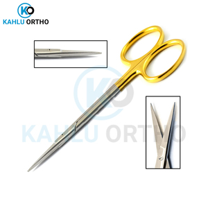 Kahlu อุปกรณ์ผ่าตัดสำหรับศัลยกรรมกระดูกด้ามจับสีทองพิมพ์โลโก้ตามสั่ง - Product Image 2